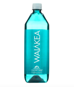 Waiakea Naturally Alkaline Hawaiian Volcanic Bottled Water - Case of 12 - 33.8 FZ