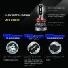 Gastokyle H8/H9/H11 LED Headlight Bulbs, 60W 10000 Lumens 6500K Cool White High Beam/Low Beam/Fog Lamp Light Conversion Kit (Pack of 2)