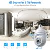 2.4Ghz Light Bulb Security Camera; Human Detection And Track; Color Night Vision; Instant Alert; 1080P Wireless Wi-Fi Smart Home Security Cameras; Wi