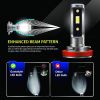 Gastokyle H8/H9/H11 LED Headlight Bulbs, 60W 10000 Lumens 6500K Cool White High Beam/Low Beam/Fog Lamp Light Conversion Kit (Pack of 2)