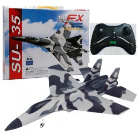 FX820 small fighter hand thrown electric remote control aircraft remote control fixed wing remote control glider model toy (Color: FX820Camouflage)