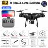 RC Drone Double 4K Wifi FPV HD Camera KY101 Drone Altitude Hold Gesture Mode Long Flying time RC Quadcopter Drone Toys For Boy