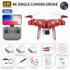 RC Drone Double 4K Wifi FPV HD Camera KY101 Drone Altitude Hold Gesture Mode Long Flying time RC Quadcopter Drone Toys For Boy