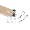 Phone Camera Lens Kit Magnetic 180Â¬âˆžFisheye Lens 0.67xWide Angle 10X Macro Lens