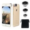 Phone Camera Lens Kit Magnetic 180Â¬âˆžFisheye Lens 0.67xWide Angle 10X Macro Lens