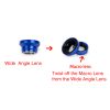 Phone Camera Lens Kit Magnetic 180Â¬âˆžFisheye Lens 0.67xWide Angle 10X Macro Lens