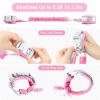 Anti Lost Wrist Link Anti Lost Leash Baby Leash Anti-Lost Wrist Chain with Child Upgraded Safety Locks for Kids (8.2 Feet)